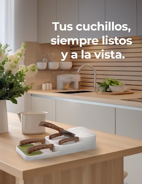 Organizador de utensilios cocina Queen Sense cuchillos