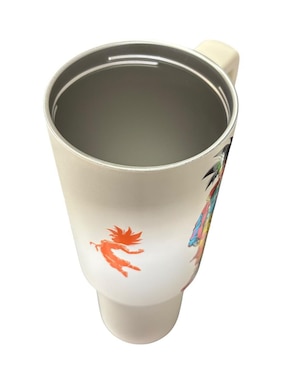 Termo Macarena Brand de acero inoxidable goku con tapa rosca 1.2 L