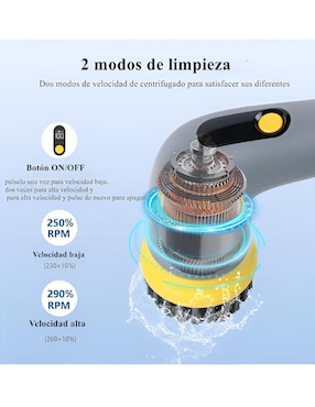Cepillo limpiador Xtellar con cerdas suaves