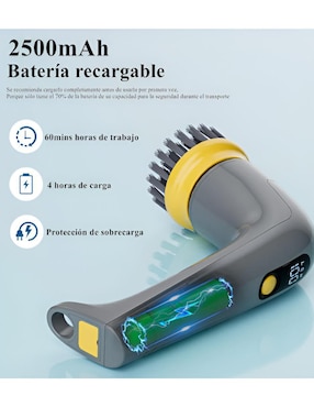 Cepillo limpiador Xtellar con cerdas suaves