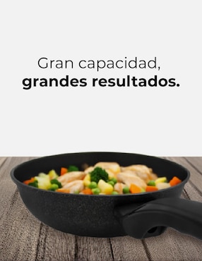 Sartén Wok Queen Sense LOVE COOK de mármol