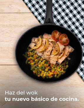 Sartén Wok Queen Sense LOVE COOK de mármol