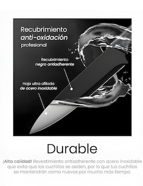 Set de cuchillos Xtellar 14 piezas