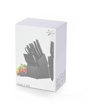 Set de cuchillos Xtellar 14 piezas