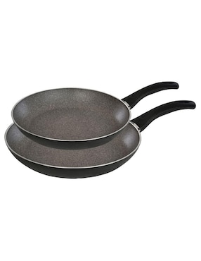 Set de sartenes Ballarini Bologna Granitium de aluminio 2 piezas