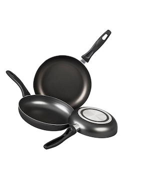 Set de sartenes Cinsa Sabor de aluminio 3 piezas