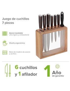 Set de cuchillos Avera 7 piezas