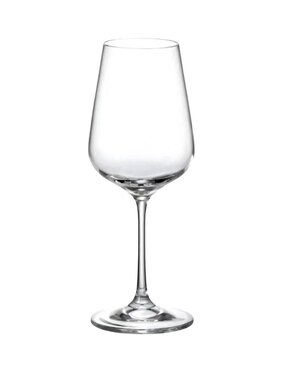Set de copas para vino Bohemia Strix de vidrio 6 piezas