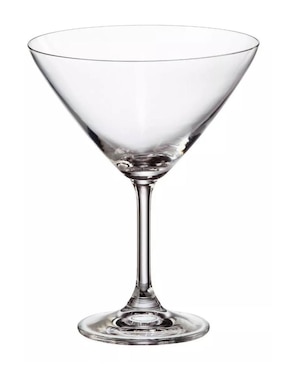 Set de copas para martini Bohemia Sylvia de vidrio 6 piezas