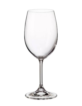 Set de copas para vino Bohemia Sylvia de vidrio 6 piezas