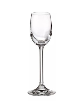 Set de copas para licor Bohemia Colibri de vidrio 6 piezas
