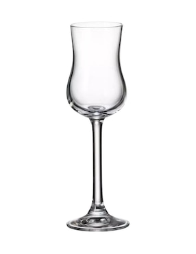 Set de copas para licor Bohemia Colibri de vidrio 6 piezas