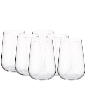 Set de vasos highball Bohemia Ardea de vidrio con 6 piezas