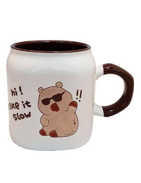 Set de tazas clásicas Chefmaker capibara 3 piezas