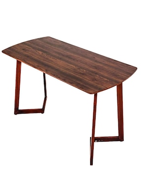 Mesa de comedor armable Nogal Ideen