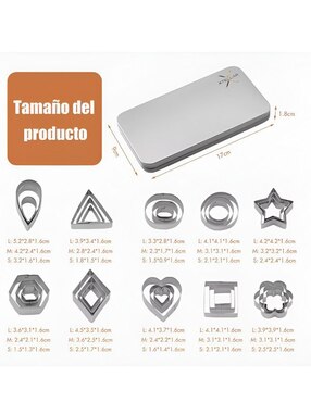 Set cortador de galletas Xtellar