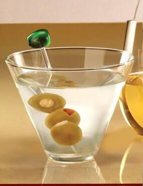 Set de vasos para martini Libbey luxor de vidrio con 6 piezas