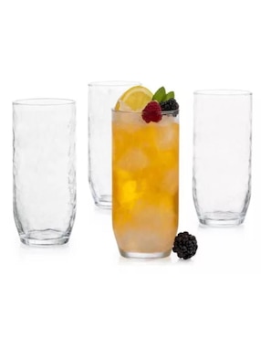Set de vasos para agua Libbey alaska de vidrio con 4 piezas