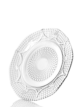 Vajilla cerrada Libbey diamante de vidrio para 3 personas