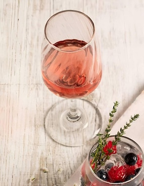 Set de copas para Vino Cristar de vidrio 6 piezas