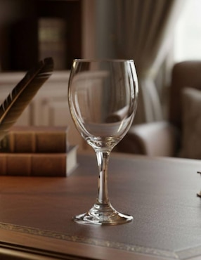 Set de copas para Vino Cristar Aragon de vidrio 6 piezas