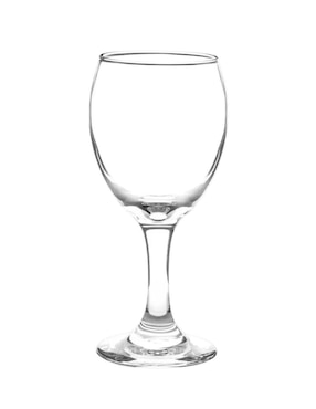 Set de copas para Vino Cristar Aragon de vidrio 6 piezas