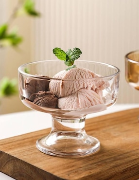 Set de copas para helado Cristar de vidrio 6 piezas
