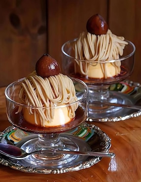 Set de copas para helado Cristar de vidrio 6 piezas