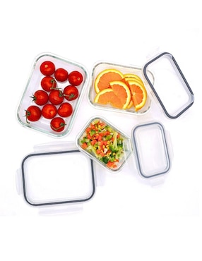 Set contenedor Styrka de vidrio 6 piezas
