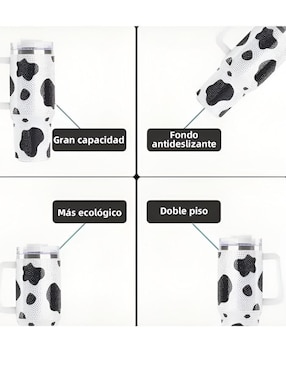 Termo Xtellar de acero inoxidable con tapa rosca 1.1 L