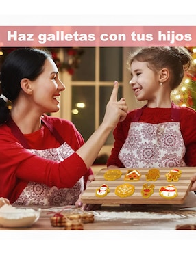 Set cortadores navideños de galletas Xtellar