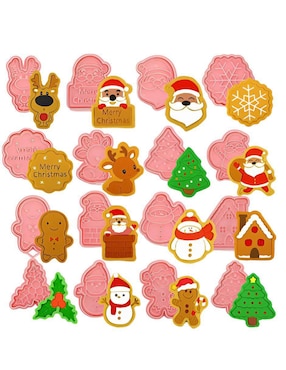 Set cortadores navideños de galletas Xtellar