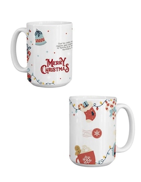 Set de tazas navideñas clásicas Tink 2 piezas