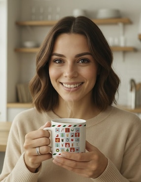 Taza navideña clásica Tink