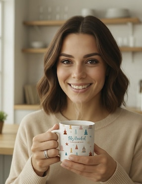Taza navideña clásica Tink