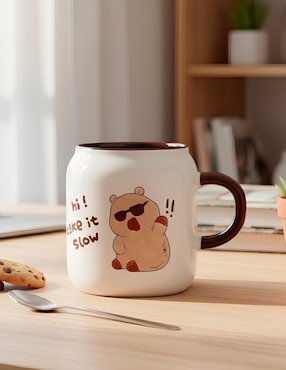 Set de tazas clásicas Chefmaker capibara 4 piezas