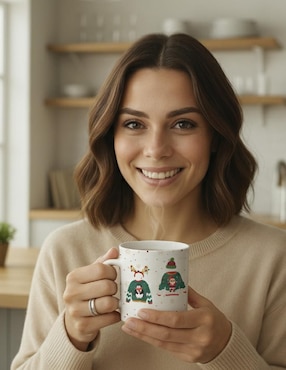 Taza navideña clásica Tink