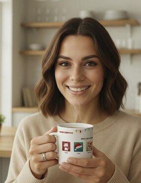 Taza navideña clásica Tink