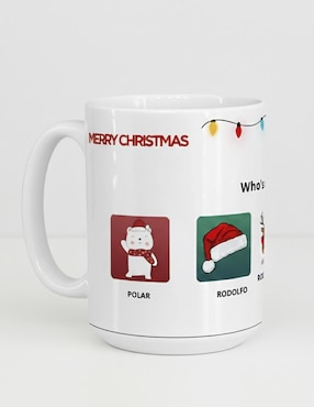 Set de tazas navideñas clásica Tink 2 piezas