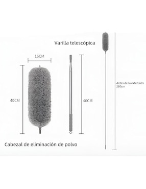 Plumero Xtellar de microfibra