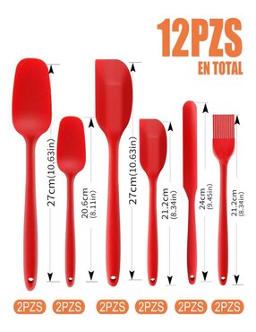 Set espátulas Belug de silicón