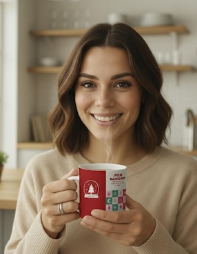 Taza navideña clásica Tink