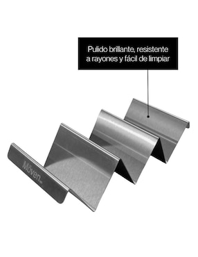 Set platos Moven de acero inoxidable 3 piezas