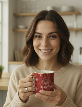 Taza navideña clásica Tink