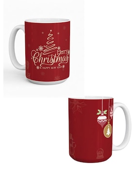 Set de tazas navideñas clásicas Tink 2 piezas
