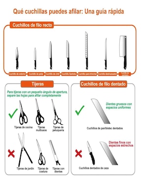 Afilador para cuchillos y tijeras Belug