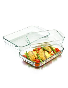 Set refractario de vidrio Libbey Pyrorey