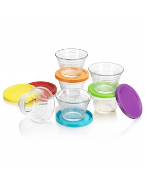 Set refractario de vidrio Libbey Flanera