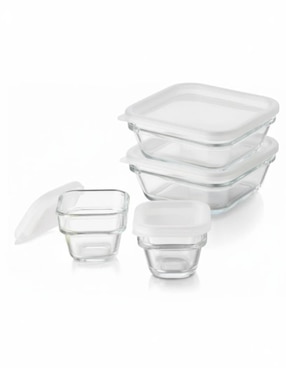 Set refractario de vidrio Libbey Save N