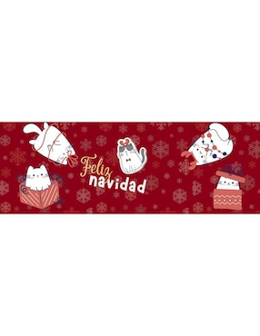 Termo Tink de acero inoxidable Navidad con tapa a presión 520 ml